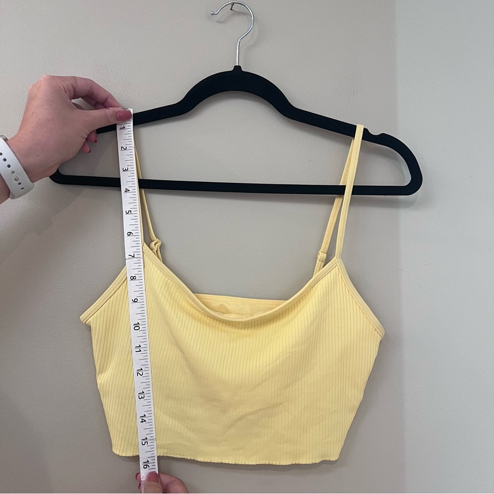 LA Hearts by Pac Sun Yellow Bathing Suit Top - Picture 3 of 6